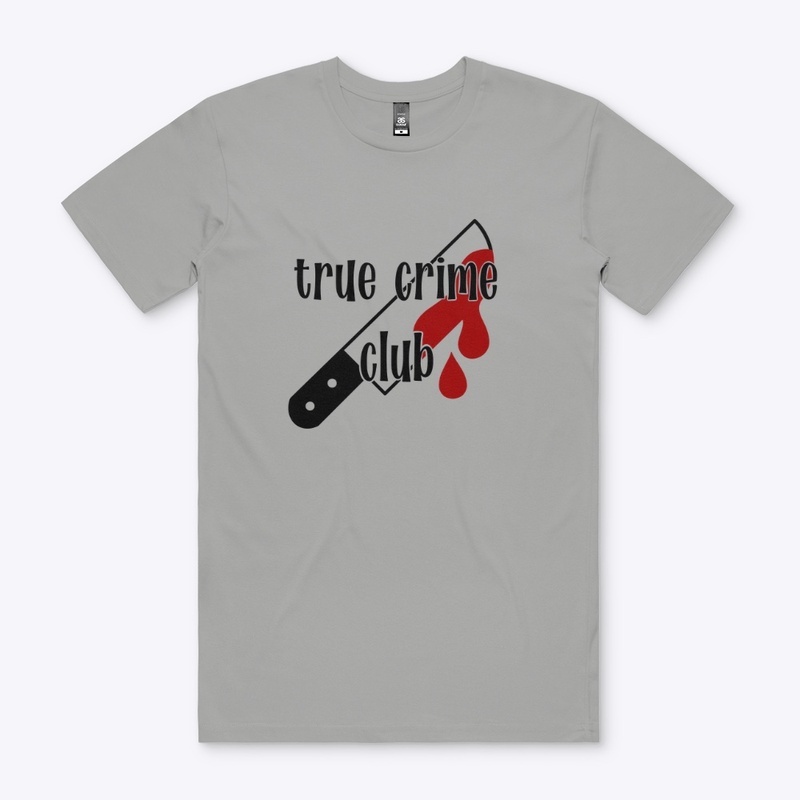 True Crime Club - black + red