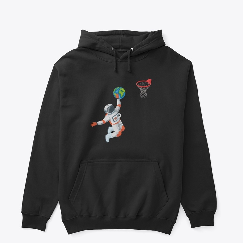 Men's Astronaut Cartoon Print Tee 