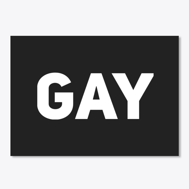 Gay White Font