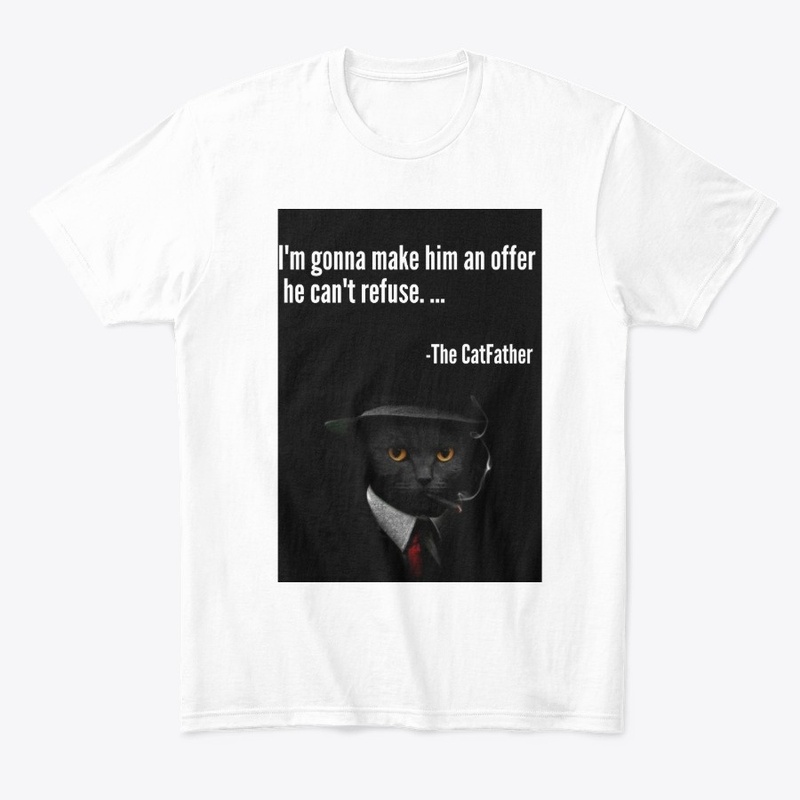 FUNNY THE CATFATHER TEES