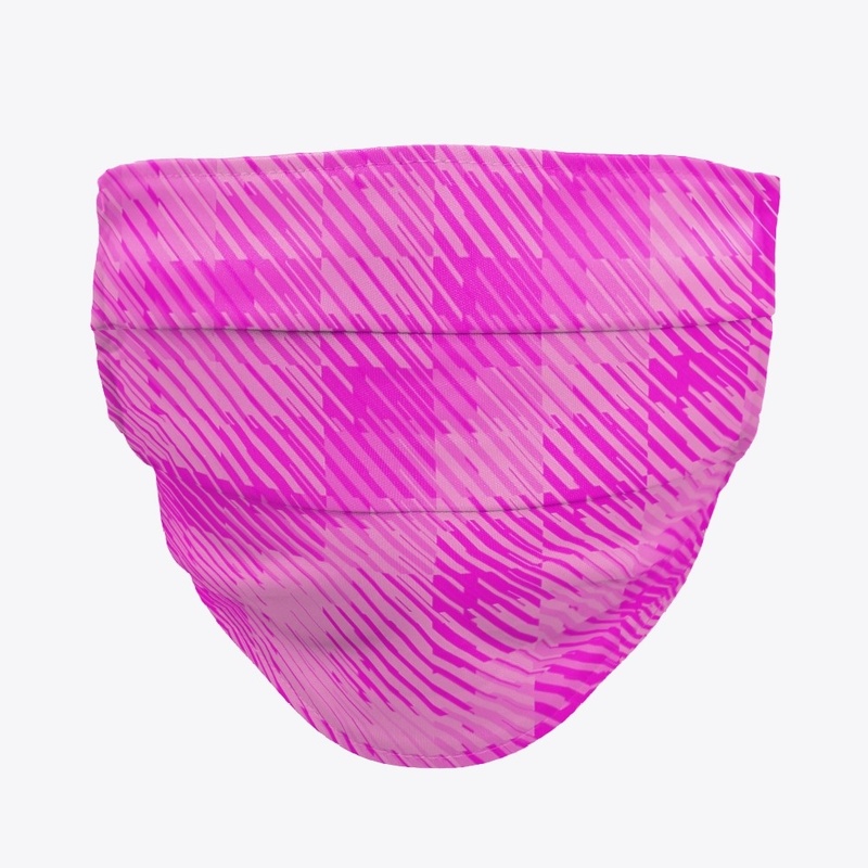 Diagonal Pink Stripes