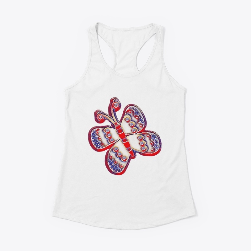 Butterfly design with effects