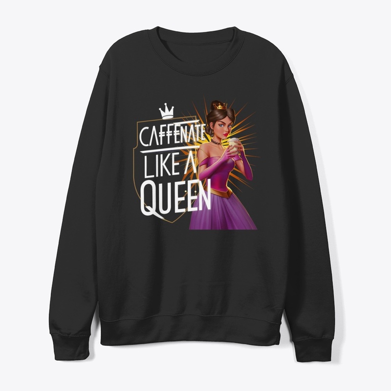 Queen of Caffeine Tee