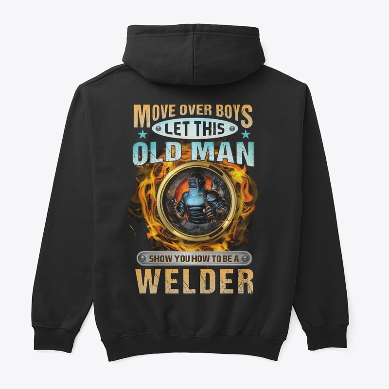 Welder At Work Hoodie