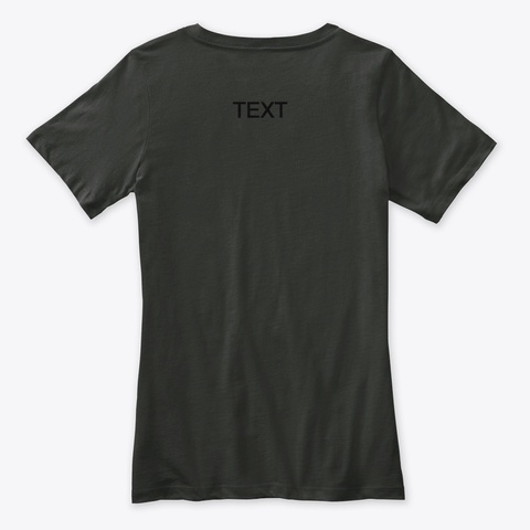I Am Not... Black T-Shirt Back