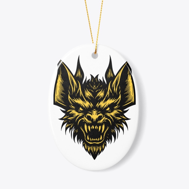 Fierce Bat Head Design