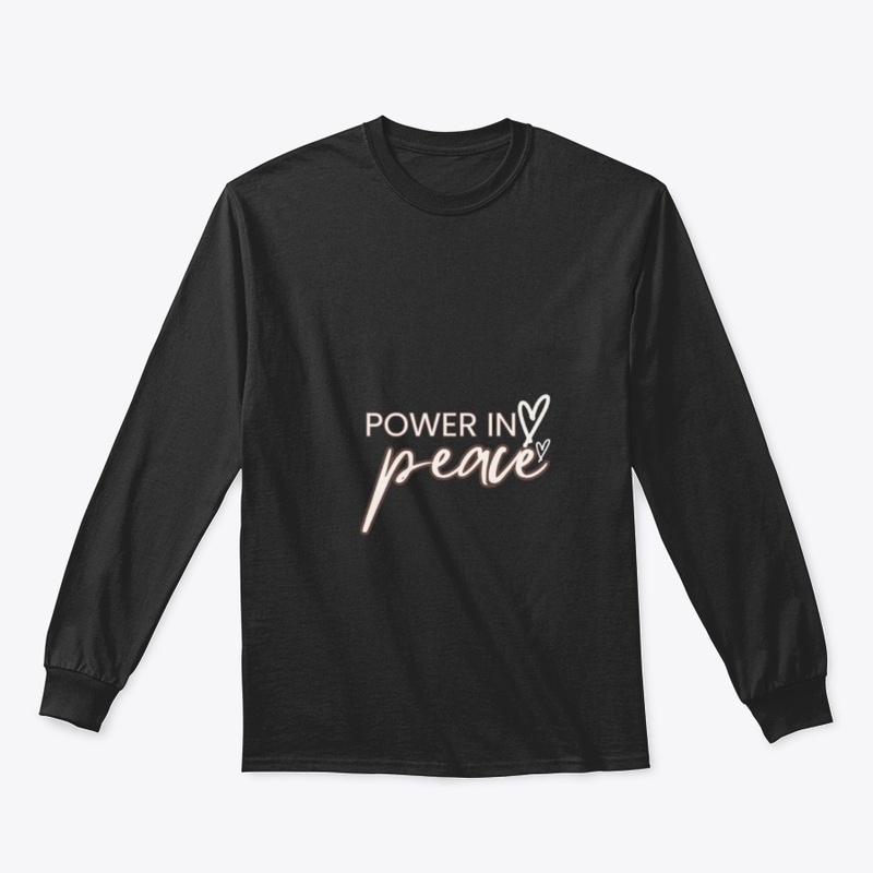 Power in peace creative design