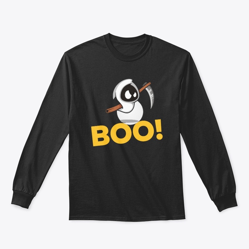 Boo Halloween T-shirt For Adults