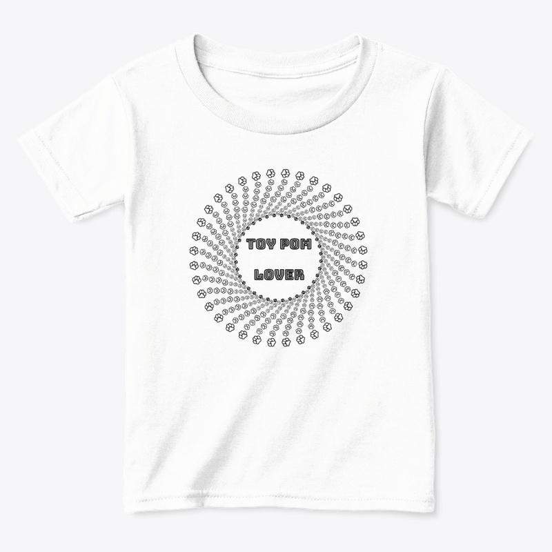 Toy Pom Lover with Spiral Paws