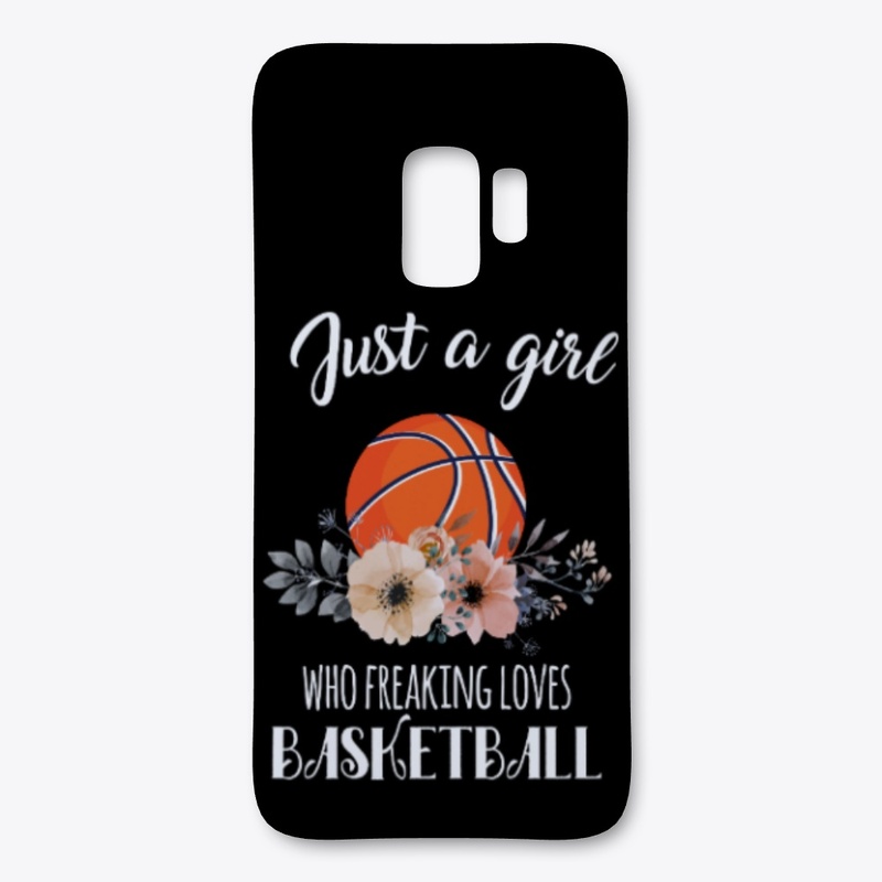Just Girl Freaking Loves Basketball