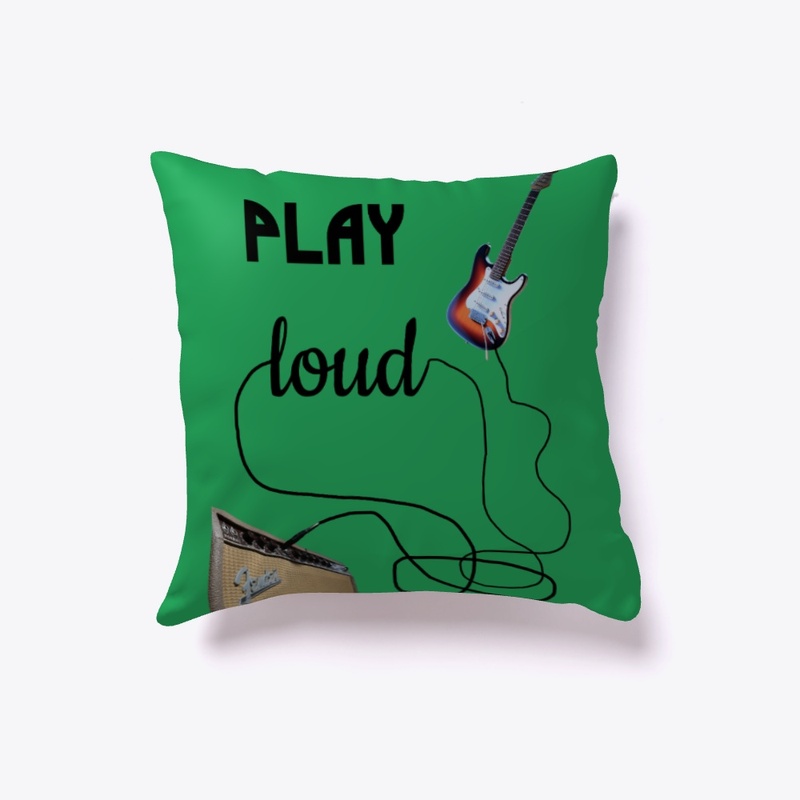 play loud, guitar 