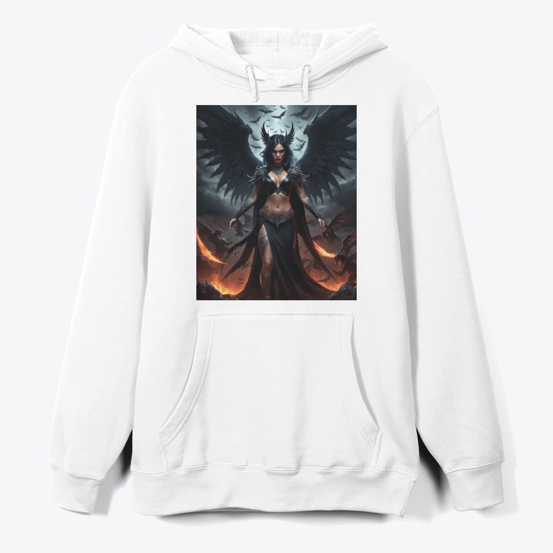 Fierce Winged Demoness Unleashed