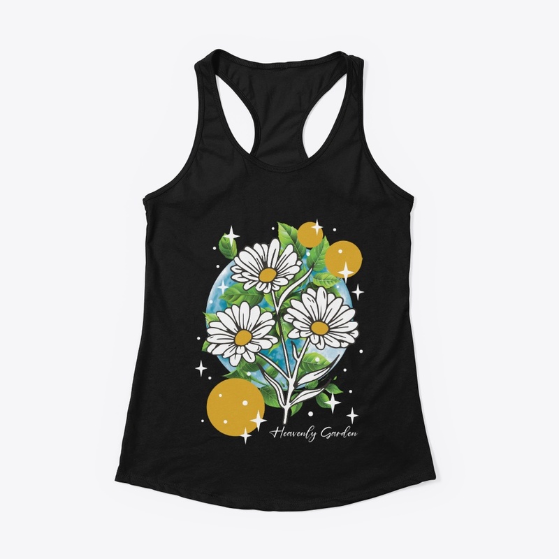 Heavenly Garden Black Shirts