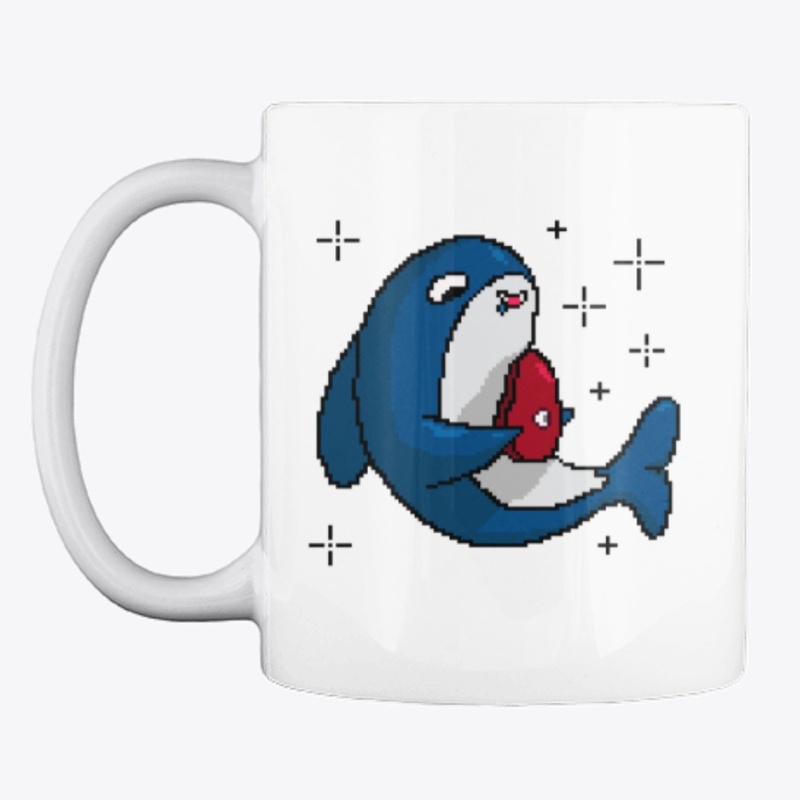 cute dot shark