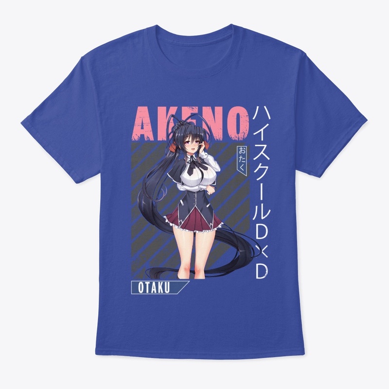 Akeno Anime Girl T-shirt 
