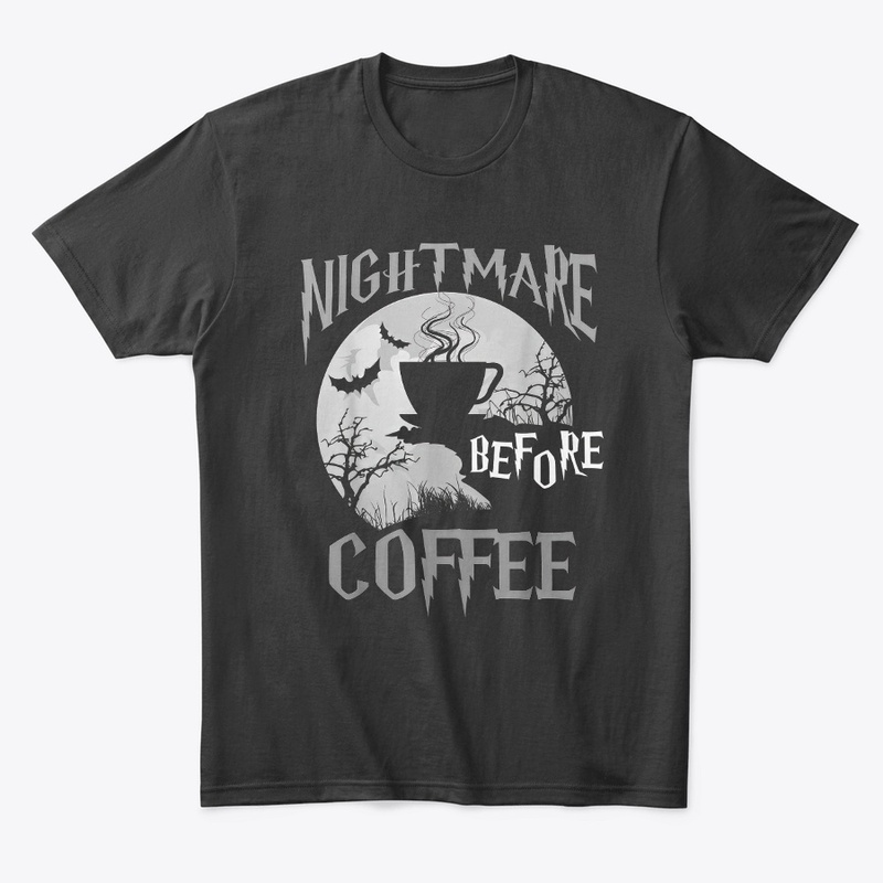 Cute Nightmare Before Coffee Halloween