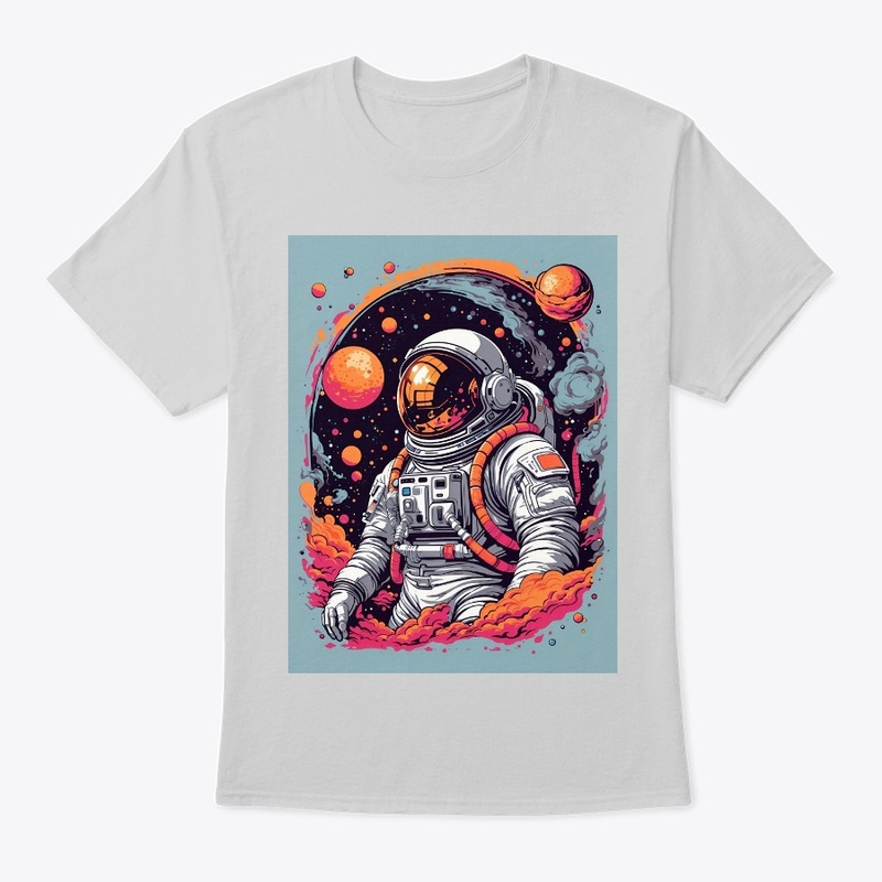 T-Shirt Design about Astronaut