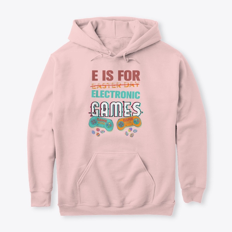 E Is For Electronic GameEasters  T-Shirt