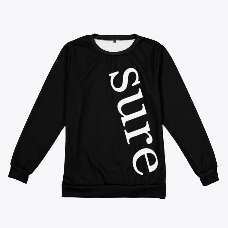Sure Written in White
