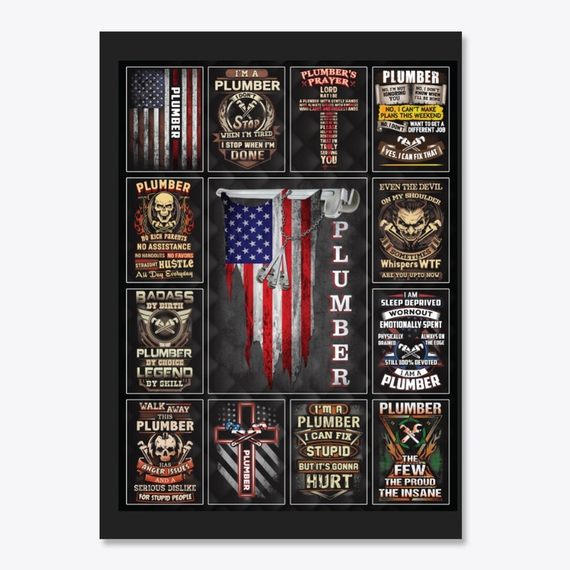 Awesome Plumber Collage Product