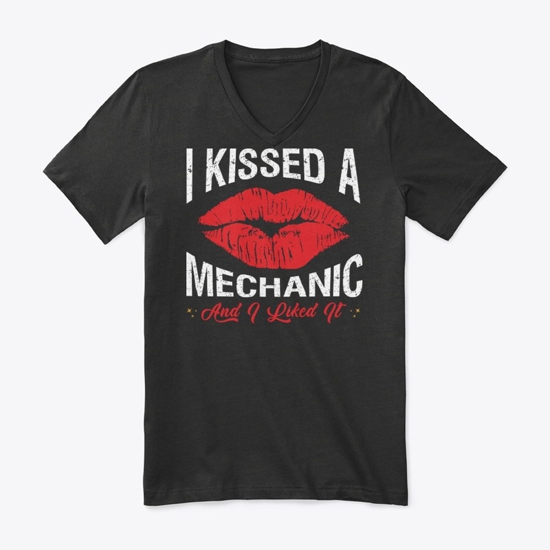 I Kissed A Mechanic Face Mask