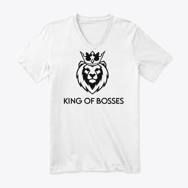 King of Bosses KR7 Lion Head Print