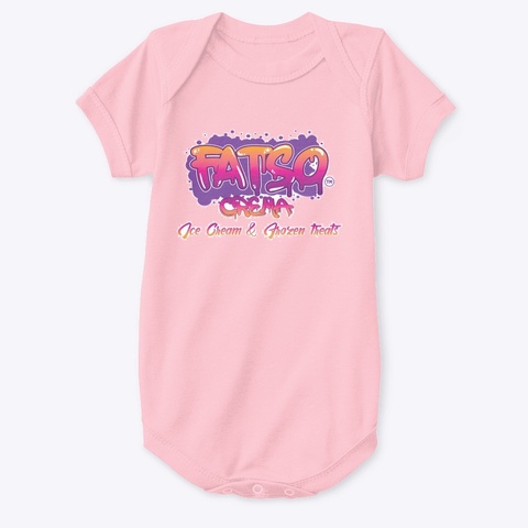 Fatso Onesie Pink Kaos Front