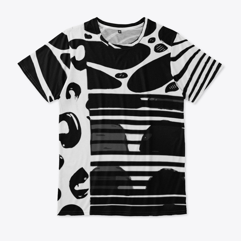 Black White Animal Print 
