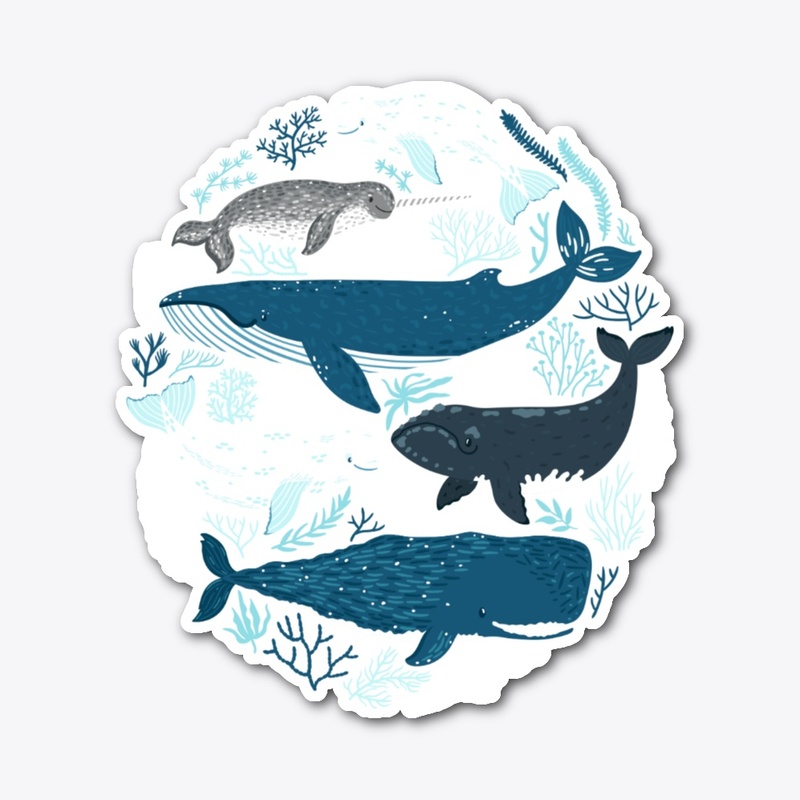 Illustration of Whales