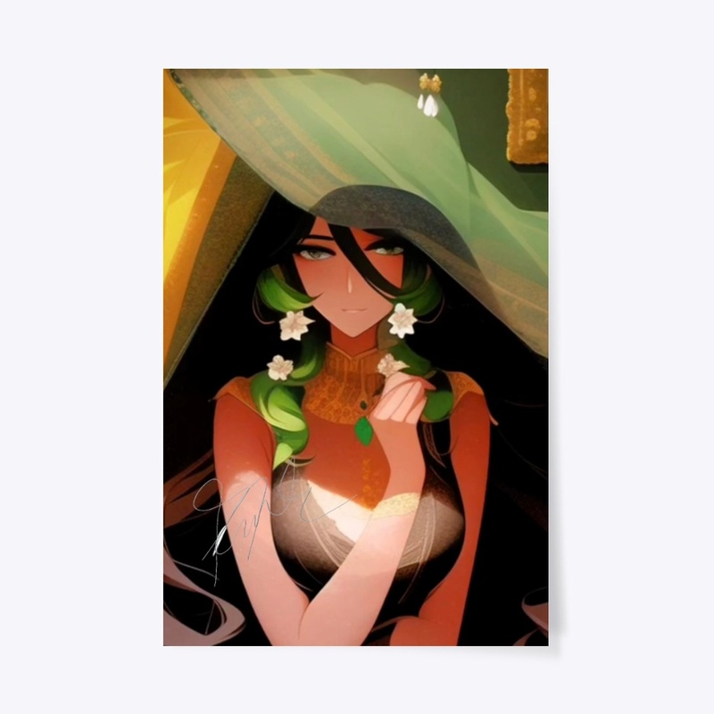 Anime Manga Themed Emerald Queen