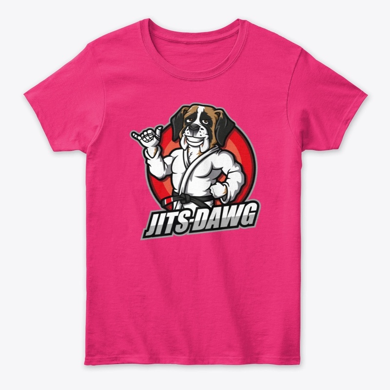Jits-Dawg womens tee
