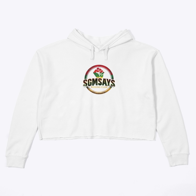 Boxing Club - Women's Crop Hoodie - Women's Crop Hoodie
