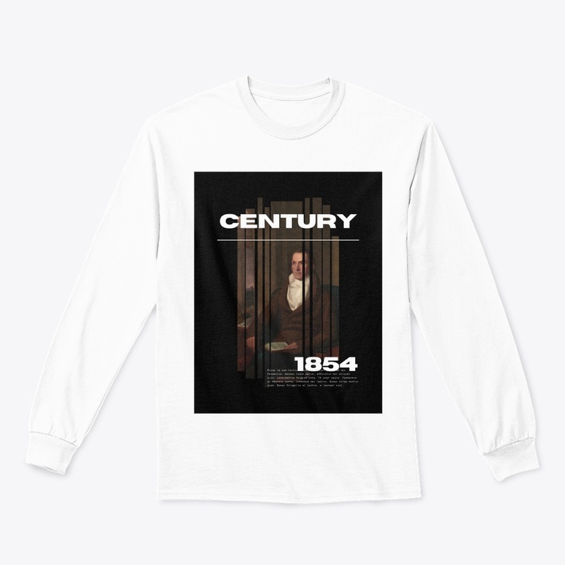 The new t-shirt design 'CENTURY 1854'
