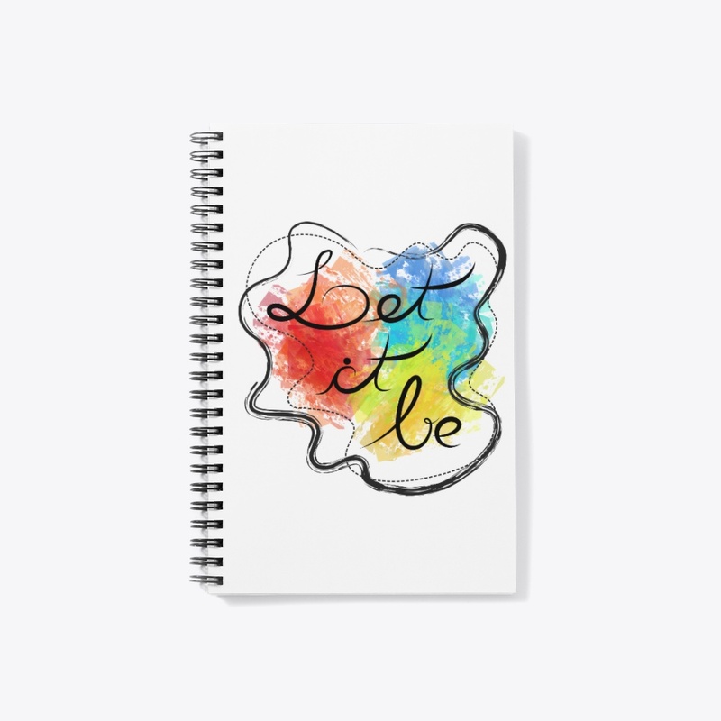 Art Lettering: "Let It Be"