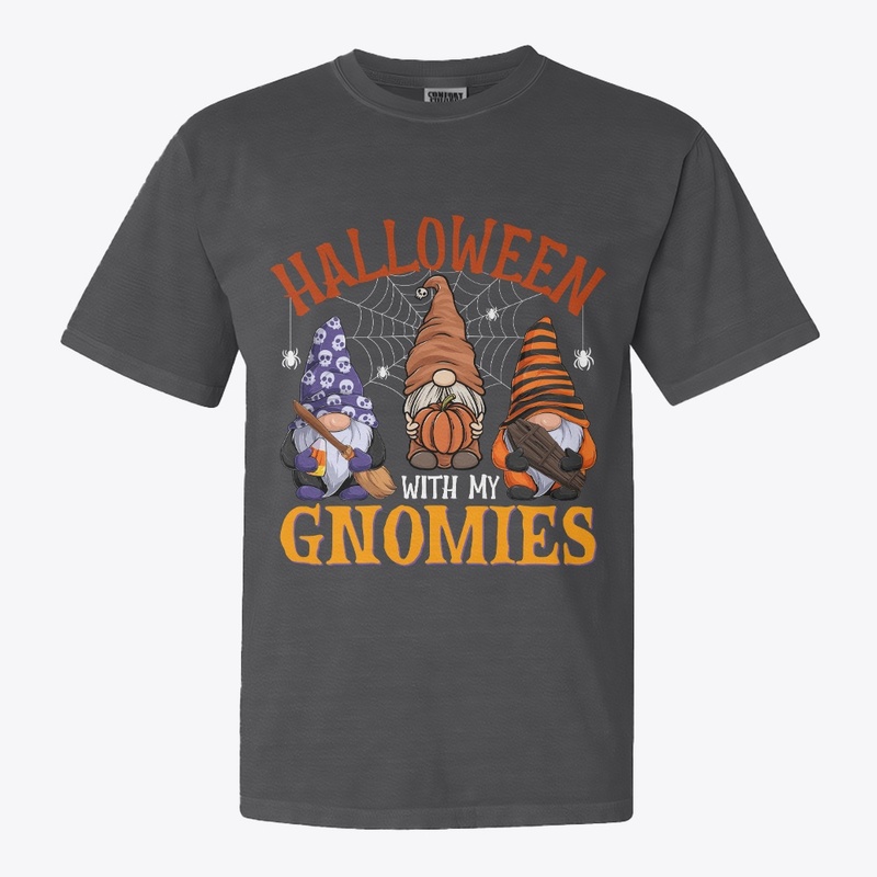 Halloween With My Gnomies T-Shirt