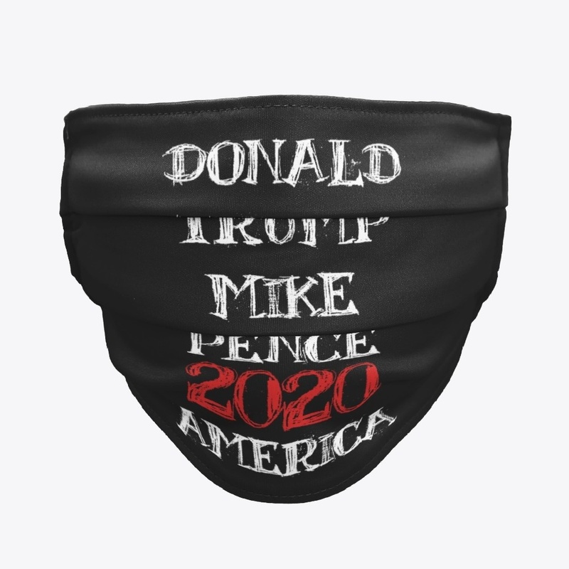 Donald And Mike Face Mask