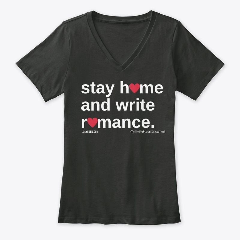stay home & write romance dark