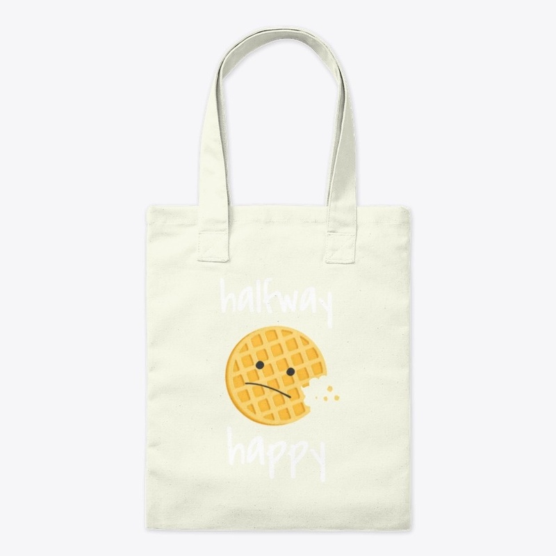 Halfway Happy Waffle Face Gift