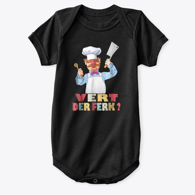 Vert Der Ferk Chef Knife Tee Shirt