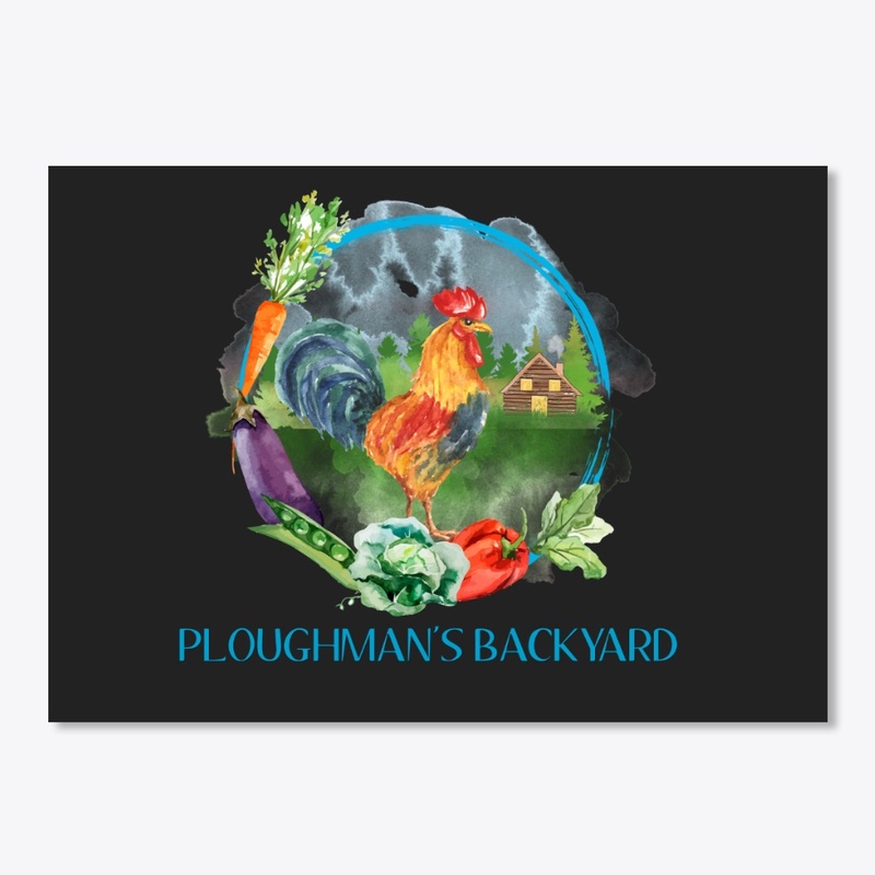 Ploughman's Backyard Logo Line