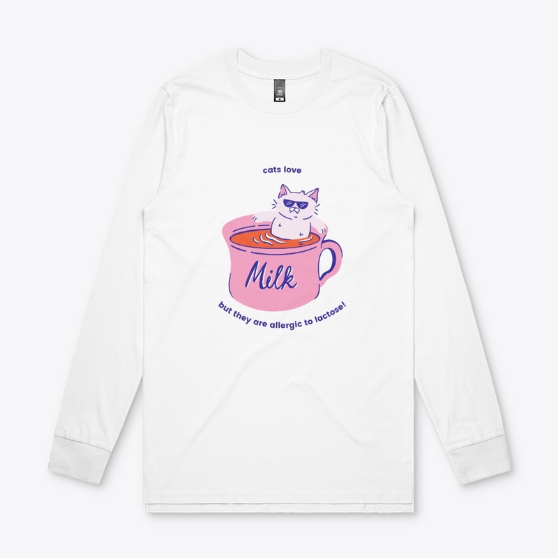 sweet cat print combin