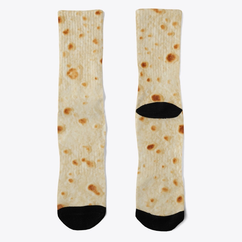 Flour Tortilla Socks