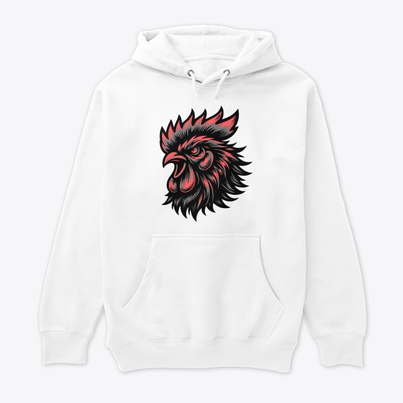Powerful Chicken Head Graphic