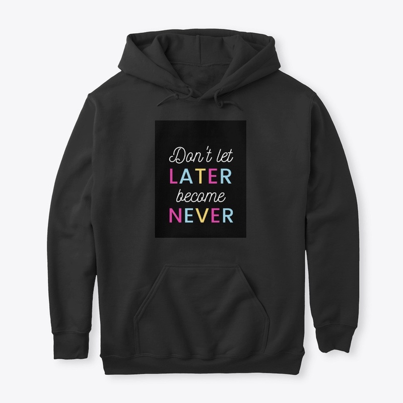 Black Tee! Don't let later become Never