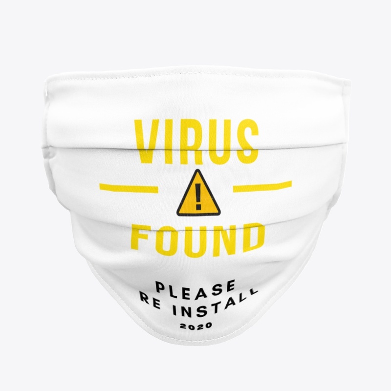 Virus Found Please Re Install 2020 - Blk