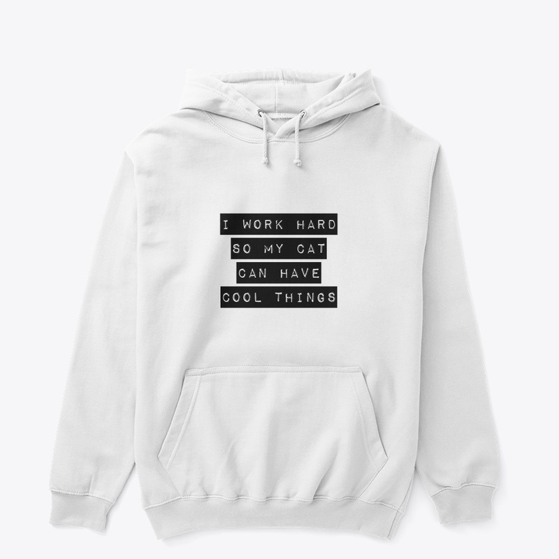 Work Hard Cat Shirt