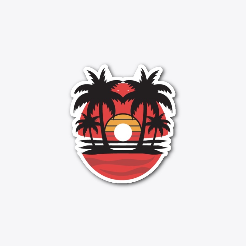 Summer vibes T-shirt design