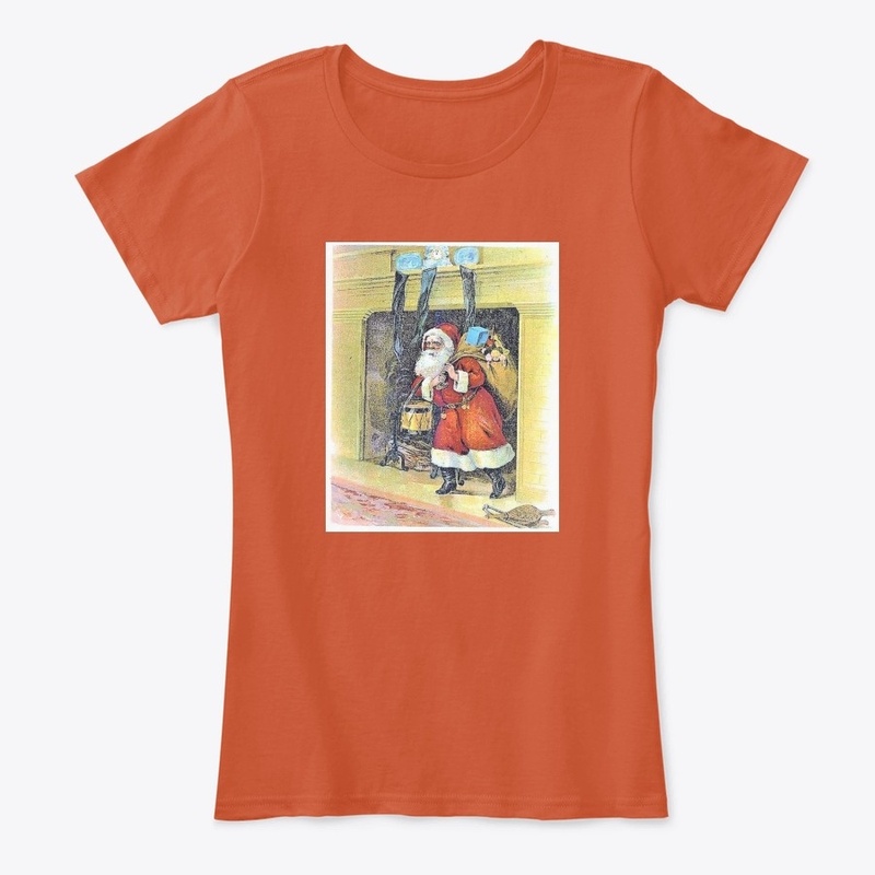 Vintage Santa, arriving