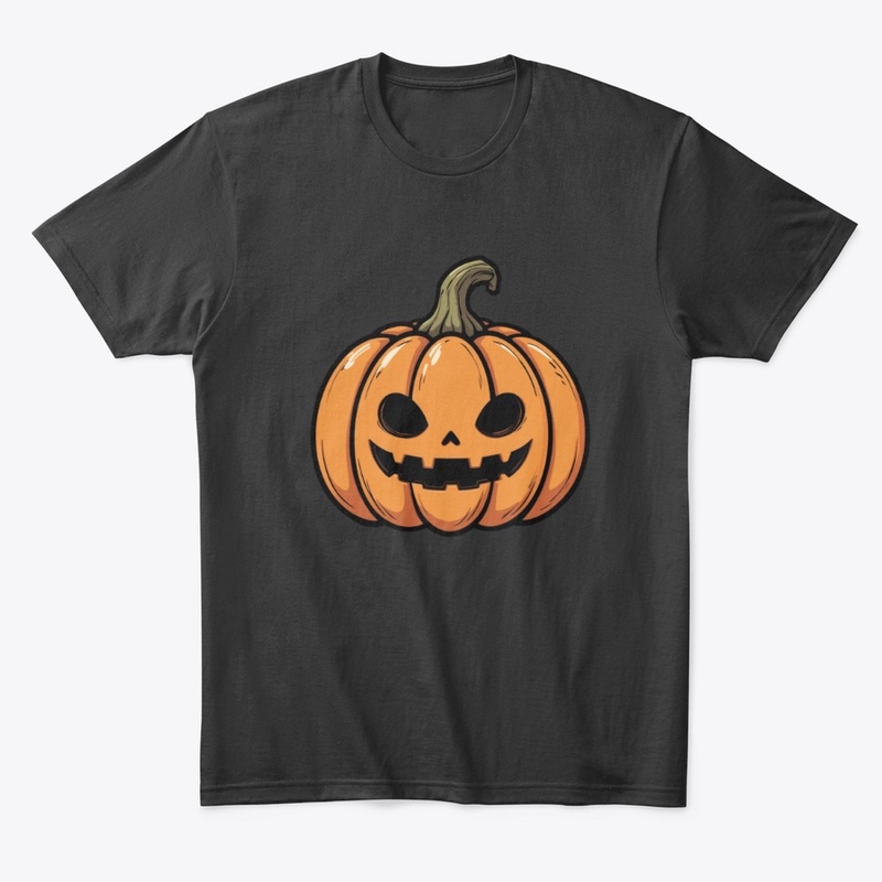 “Cute Spooky Pumpkin Halloween Tee"