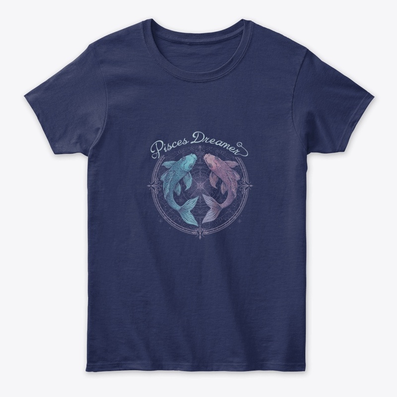 Pisces Dreamer Zodiac design